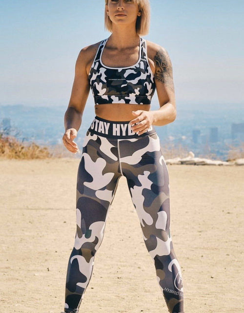 Load image into Gallery viewer, HYBRID NATION WOMEN SPORT FLEX LEGGINGS (CAMO) by Hybrid Nation
