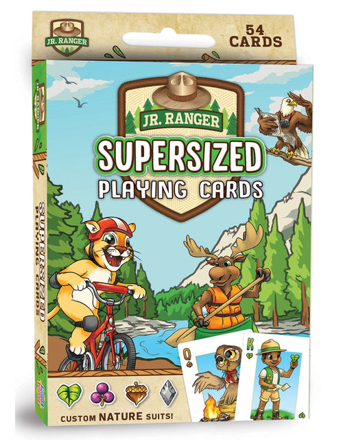 Load image into Gallery viewer, Jr. Ranger Jumbo Playing Cards by MasterPieces Puzzle Company INC

