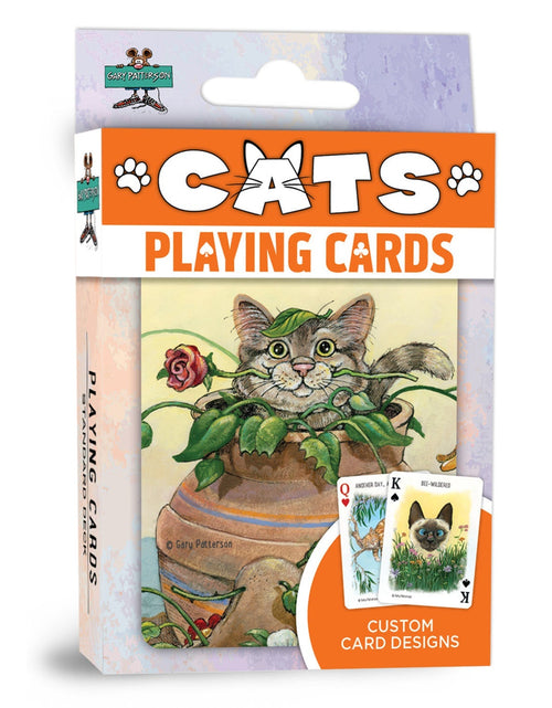 Load image into Gallery viewer, Cats Playing Cards - 54 Card Deck by MasterPieces Puzzle Company INC
