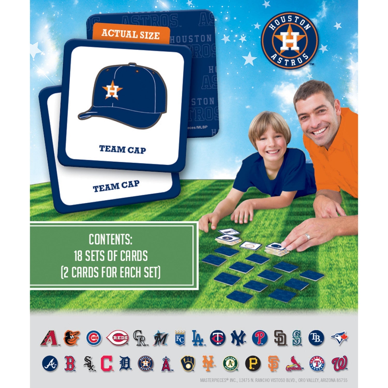 Houston Astros Matching Game by MasterPieces Puzzle Company INC