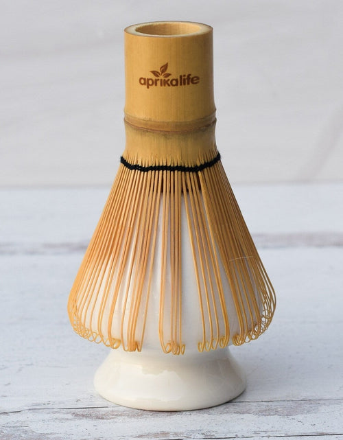 Load image into Gallery viewer, White Matcha Whisk Holder by Aprika Life
