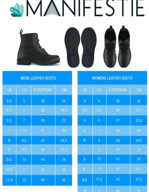 Load image into Gallery viewer, Phish  Memory Foam Boots | All Season Lace Up Boots | Vegan Leather Combat Boot | Band Fishman Donuts by Manifestie
