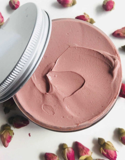 Load image into Gallery viewer, Pink Rose Clay Mask by KathyRoseNaturals
