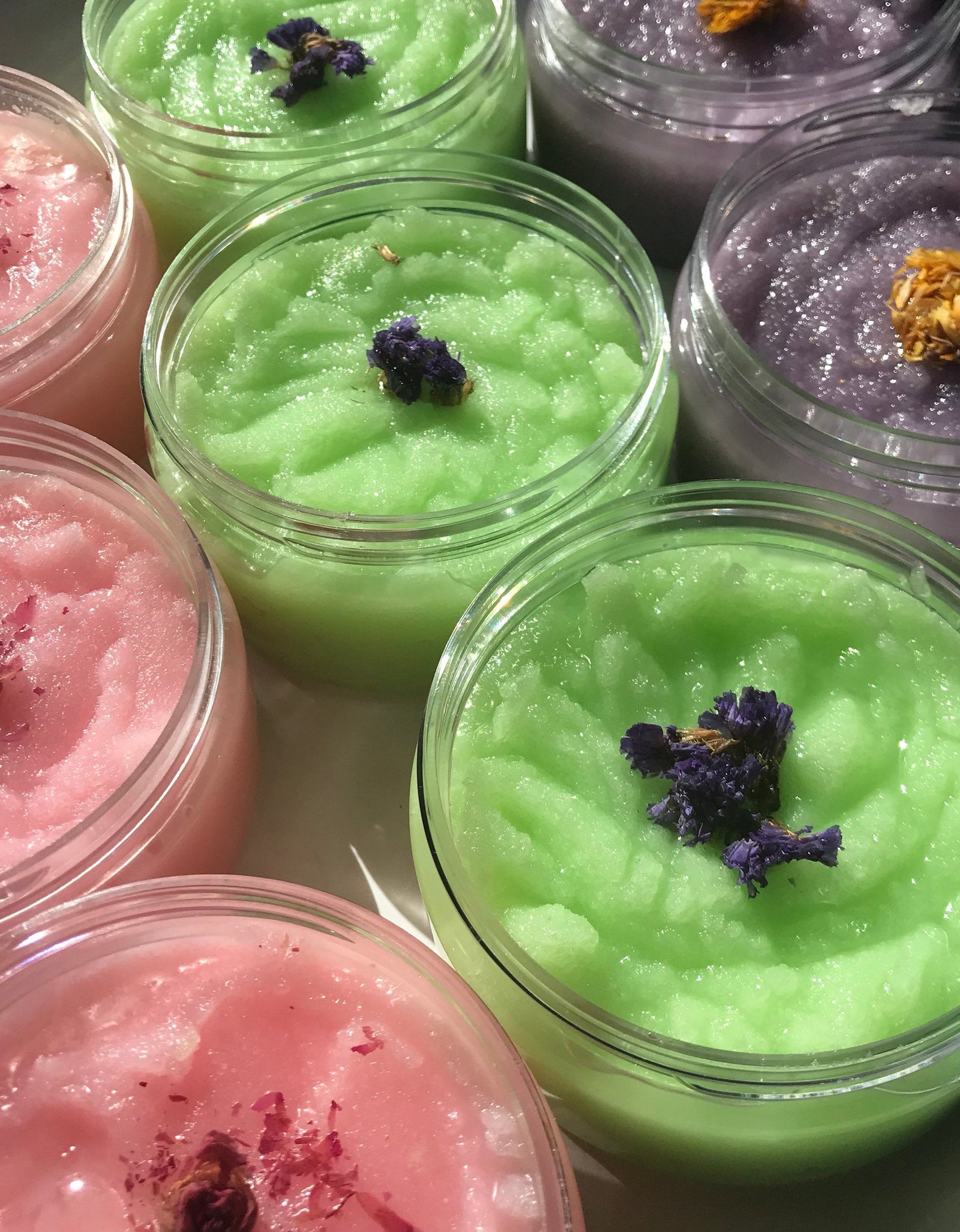Lavender Lemon Body Exfoliating Sugar Scrub by KathyRoseNaturals