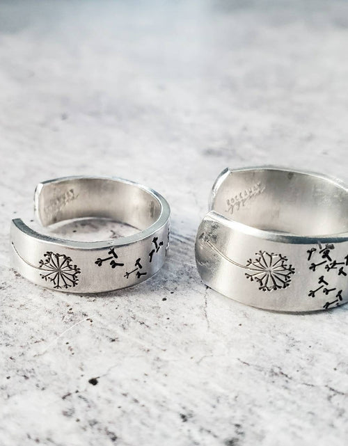 Load image into Gallery viewer, Dandelion Open Back Ring by Salt and Sparkle
