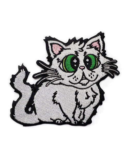Load image into Gallery viewer, Floof Cat Patch by Kolorspun
