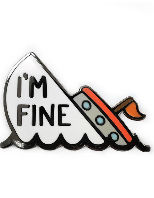 Load image into Gallery viewer, I'm Fine Boat Golf Ball Marker by Kolorspun
