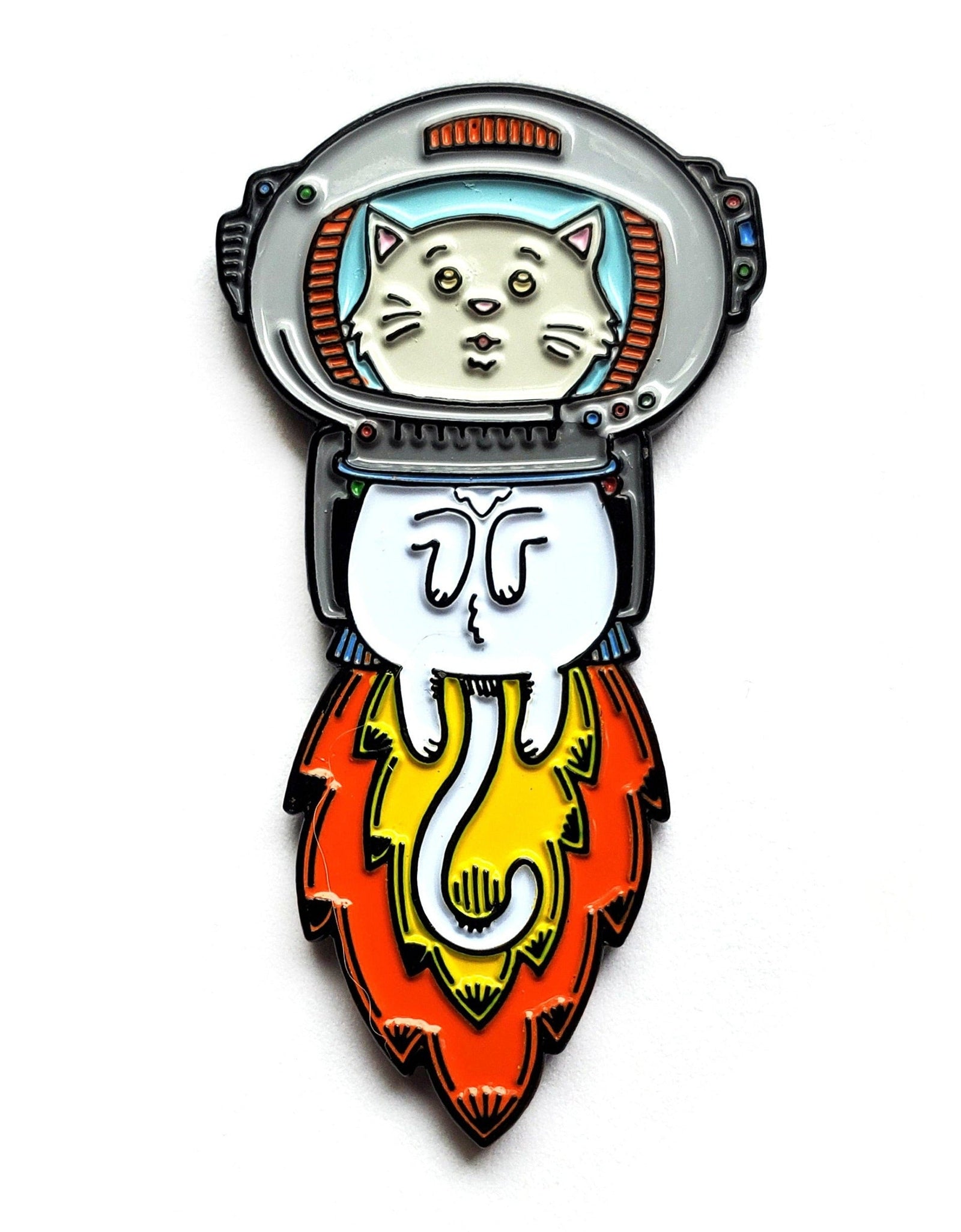 Astronaut Cat Golf Ball Marker by Kolorspun
