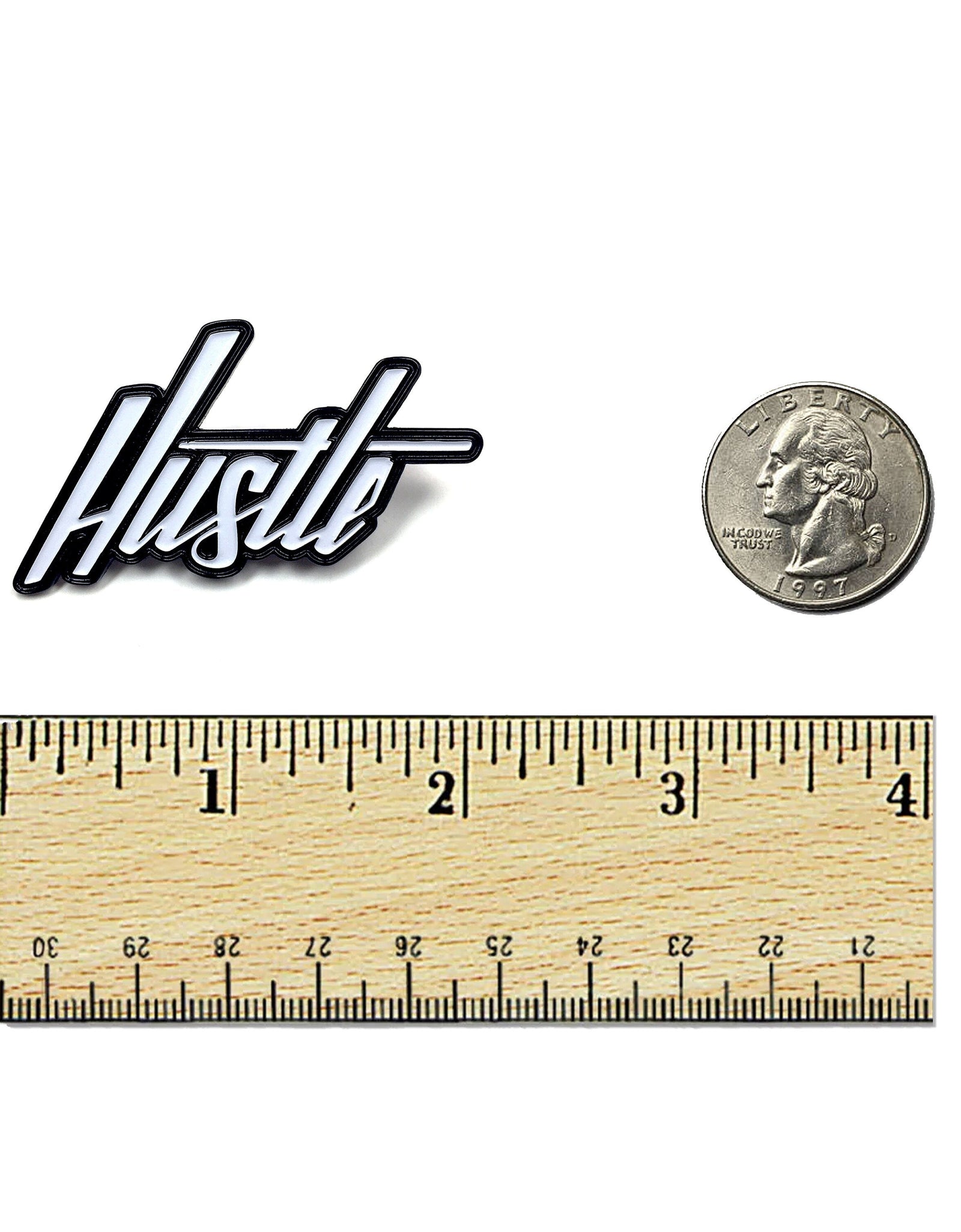 Hustle Golf Ball Marker by Kolorspun