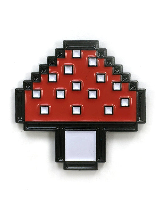 Load image into Gallery viewer, Mushroom Golf Ball Marker by Kolorspun
