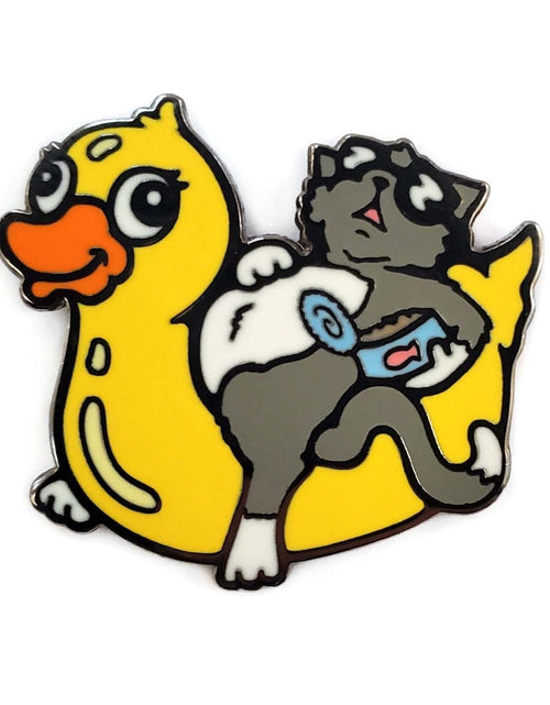 Load image into Gallery viewer, Pool Cat Golf Ball Marker by Kolorspun
