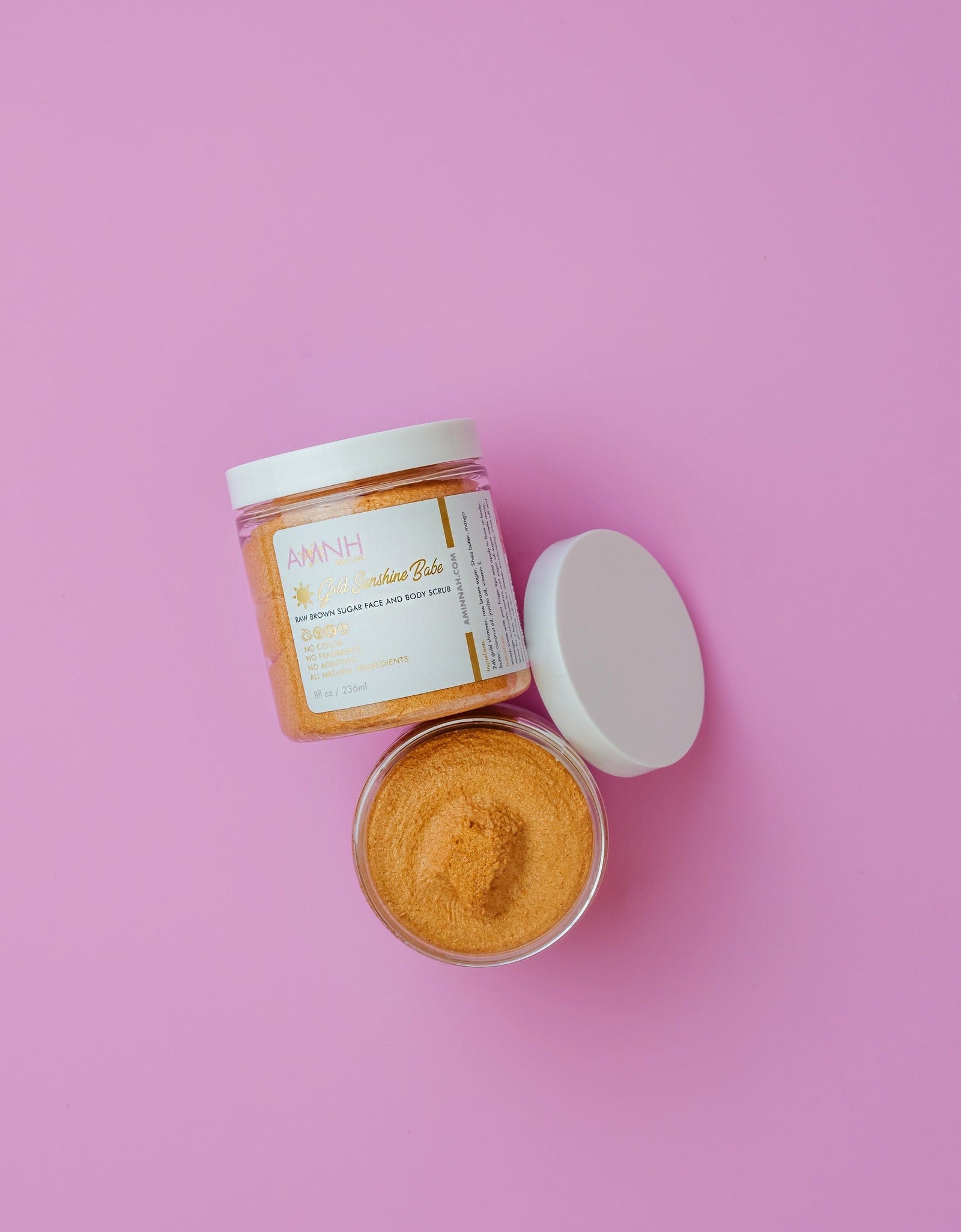 Golden Sunshine Babe Sugar Scrub by AMINNAH