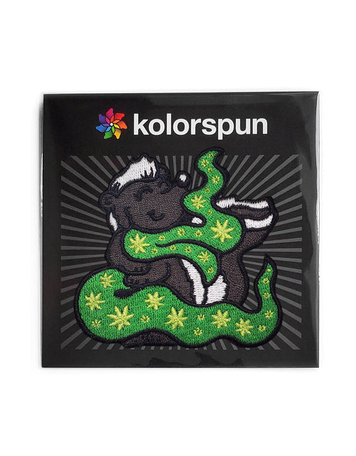 Load image into Gallery viewer, Weed Skunk Patch by Kolorspun

