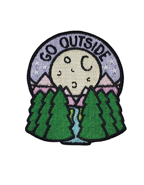 Load image into Gallery viewer, Go Outside Patch by Kolorspun

