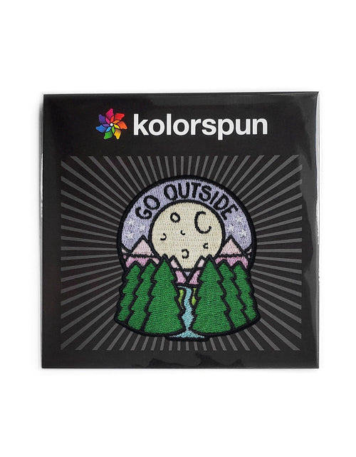 Load image into Gallery viewer, Go Outside Patch by Kolorspun
