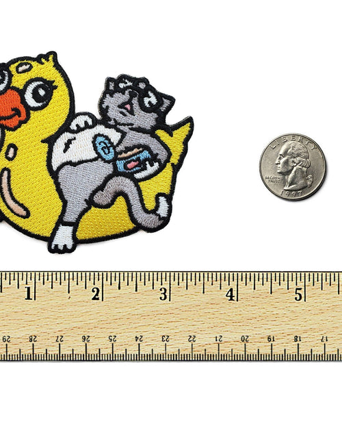 Load image into Gallery viewer, Pool Cat Patch by Kolorspun
