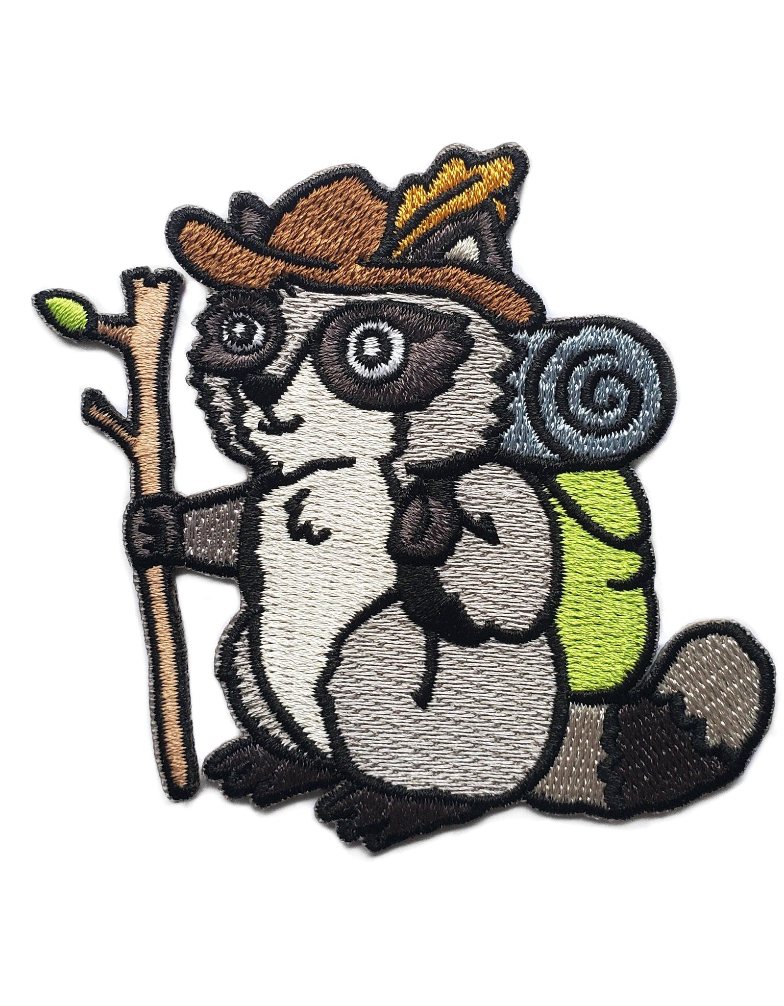 Raccoon Hiker Patch by Kolorspun