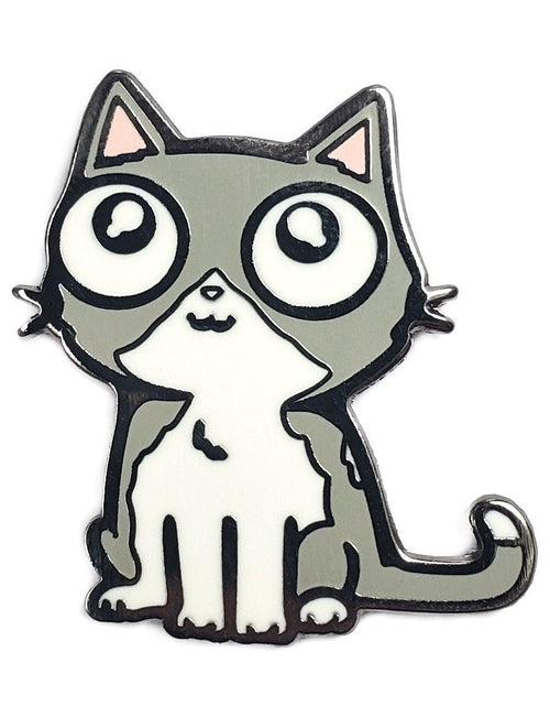 Load image into Gallery viewer, Gray Cat Golf Ball Marker by Kolorspun
