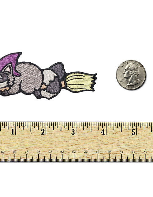 Load image into Gallery viewer, Raccoon Witch Patch by Kolorspun
