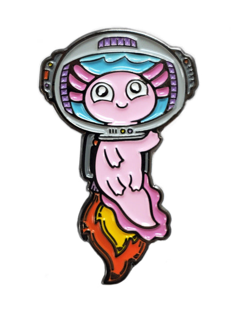 Load image into Gallery viewer, Astronaut Axolotl Golf Ball Marker by Kolorspun
