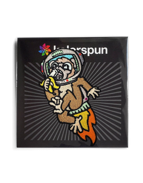Load image into Gallery viewer, Astronaut Chimp Patch by Kolorspun

