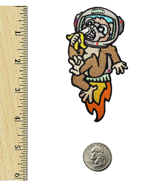 Load image into Gallery viewer, Astronaut Chimp Patch by Kolorspun

