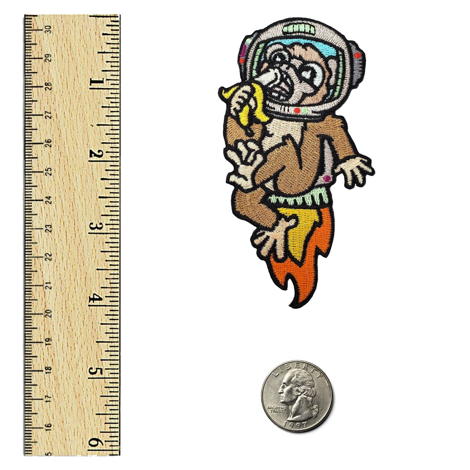 Astronaut Chimp Patch by Kolorspun