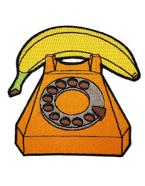 Load image into Gallery viewer, Banana Phone Patch by Kolorspun

