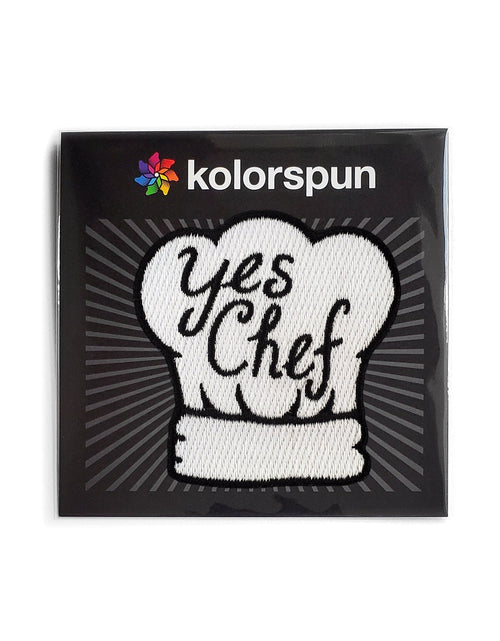 Load image into Gallery viewer, Yes Chef Patch by Kolorspun
