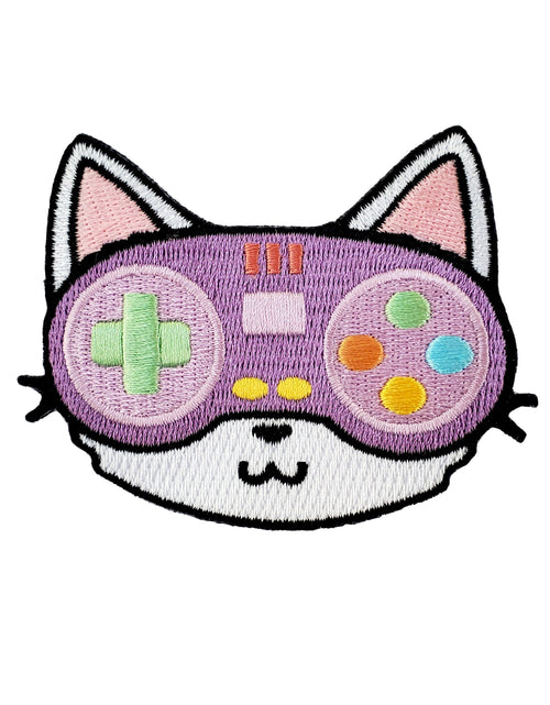 Load image into Gallery viewer, Gamer Cat Patch by Kolorspun
