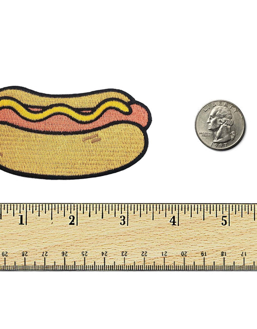 Load image into Gallery viewer, Hot Dog Patch by Kolorspun
