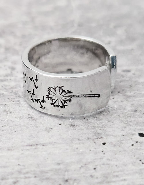 Load image into Gallery viewer, Dandelion Open Back Ring by Salt and Sparkle
