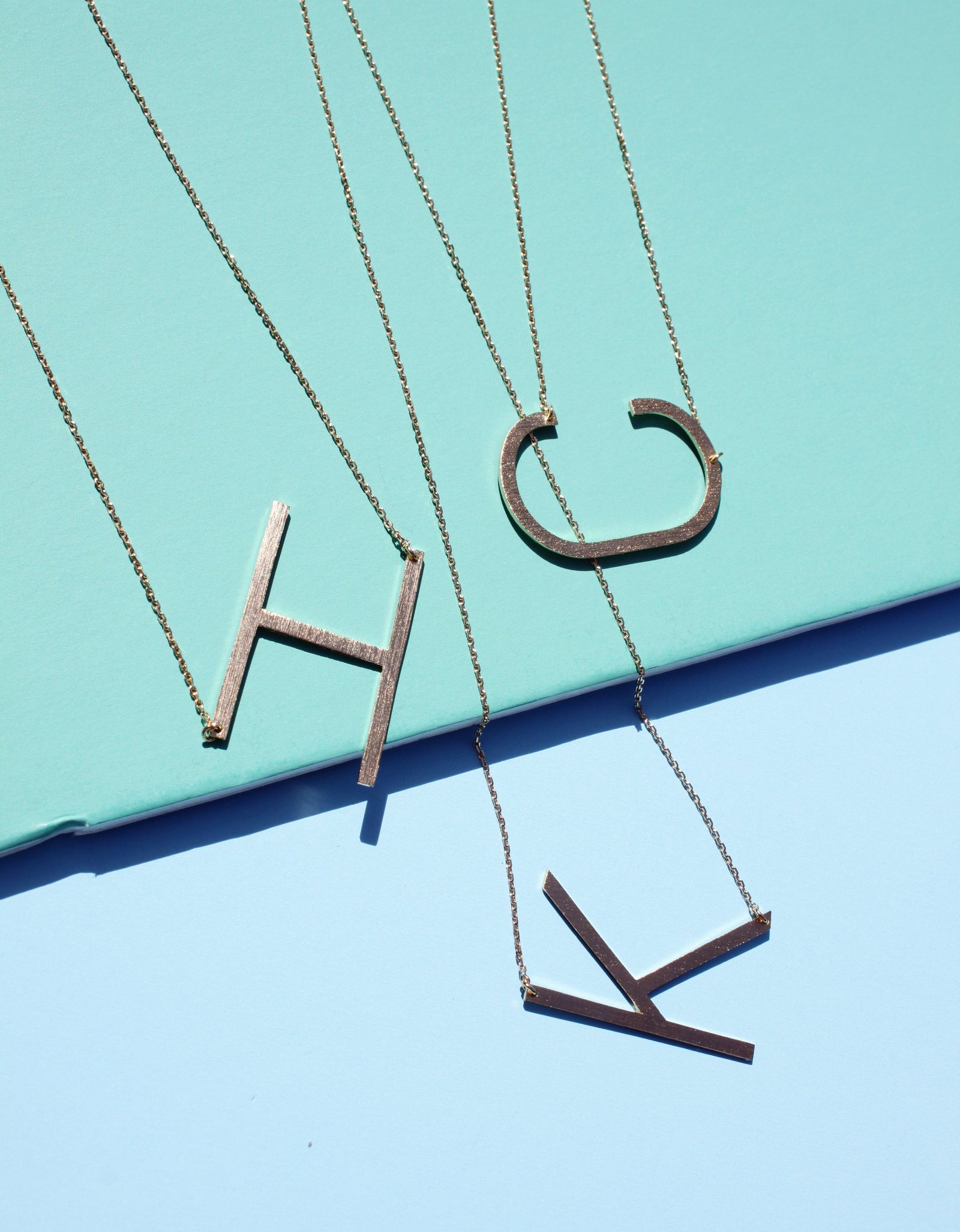 Monogram Collection Initial Necklace by Ellisonyoung.com