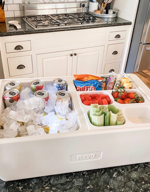 Load image into Gallery viewer, REVO Dubler Cooler | Polar White | Made in USA by REVO COOLERS, LLC
