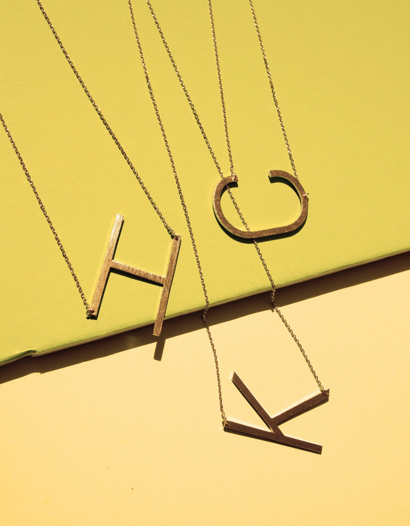 Monogram Collection Initial Necklace by Ellisonyoung.com