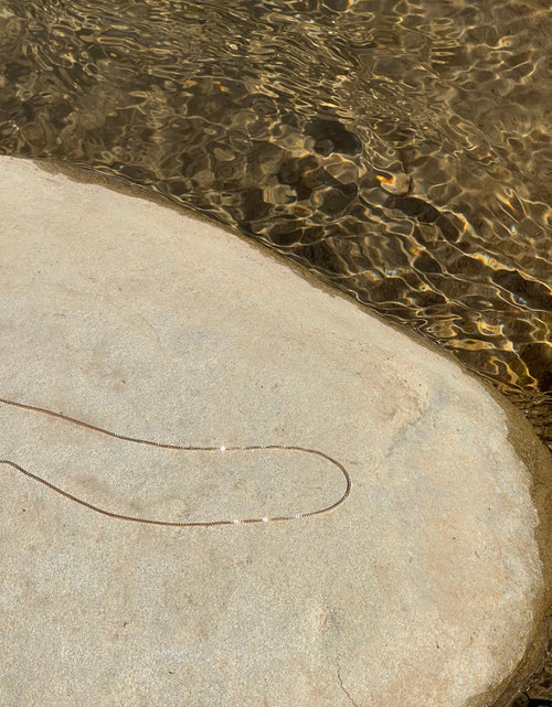 Load image into Gallery viewer, Box Chain Necklace by Urth and Sea
