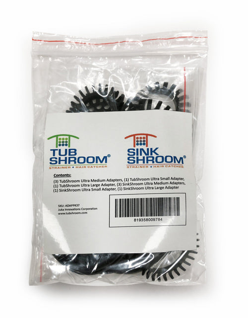Load image into Gallery viewer, Replacement Adapters Pack for TubShroom Ultra and SinkShroom Ultra by TubShroom.com

