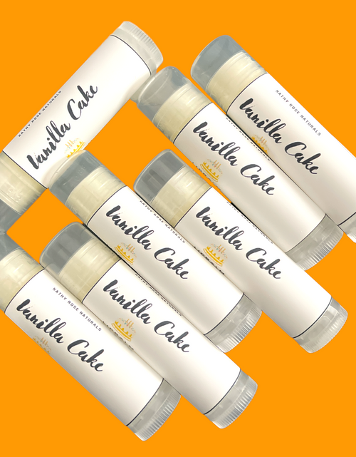 Load image into Gallery viewer, Vanilla Lip balm by KathyRoseNaturals
