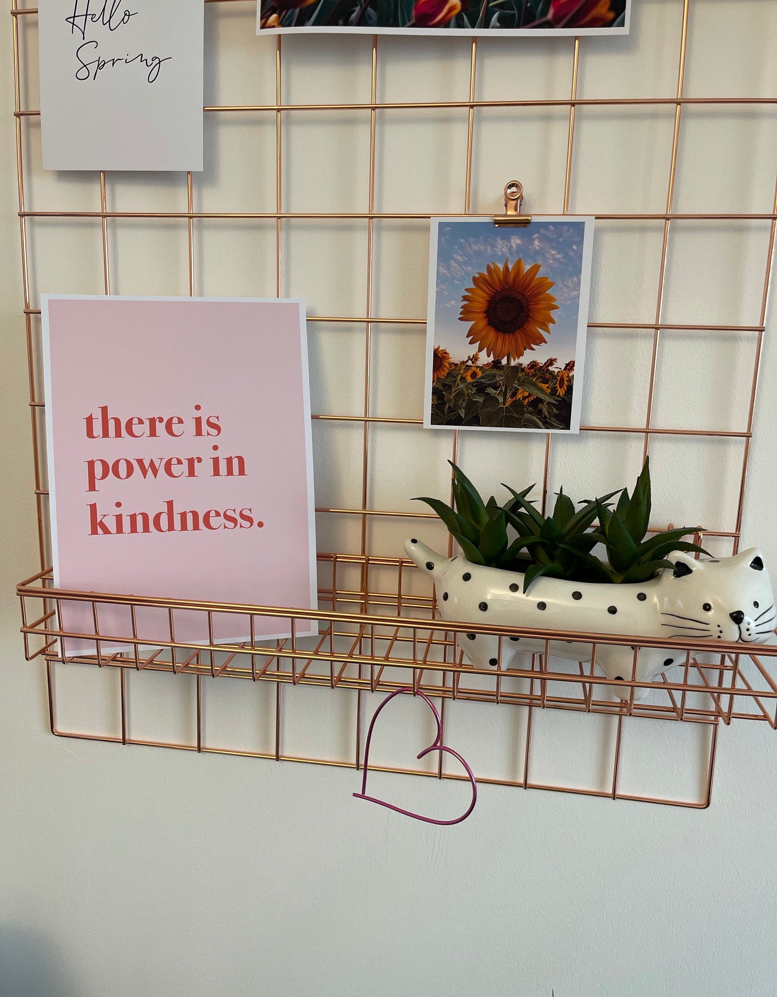 There Is Power In Kindness Inspirational Wall Decor Home Quote Print by WinsterCreations™ Official Store