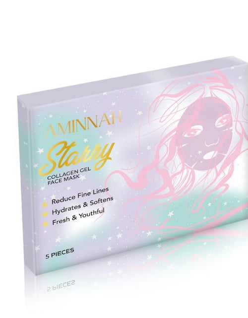 Load image into Gallery viewer, Starry night collagen gel face mask by AMINNAH
