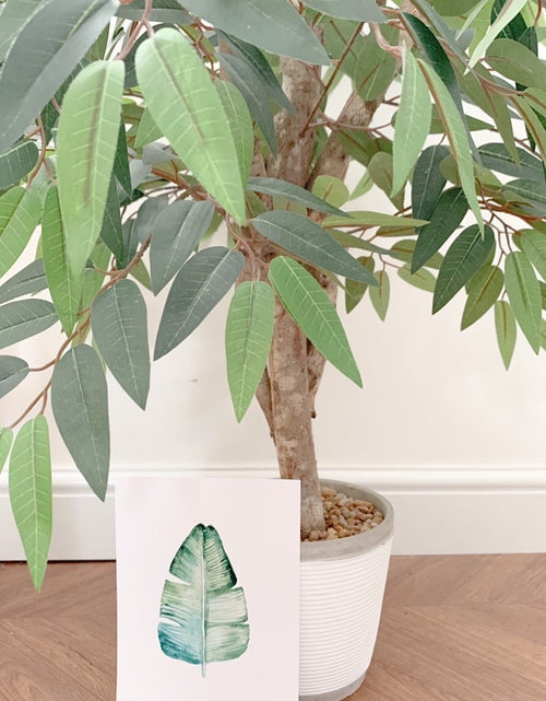 Load image into Gallery viewer, Tropical Summer Leaf 2 Summer Seasonal Wall Home Decor Print by WinsterCreations™ Official Store
