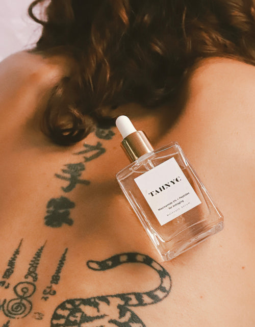 Load image into Gallery viewer, Niacinamide 5% + Peptides for Antiaging by TAHNYC
