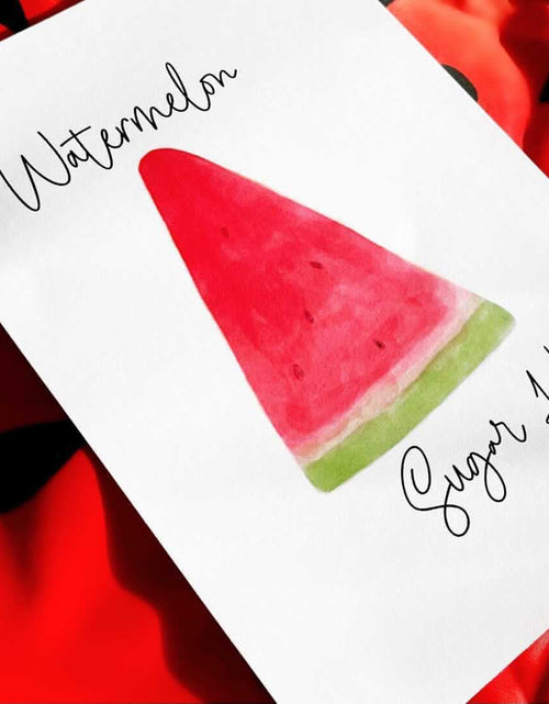Load image into Gallery viewer, Watermelon Sugar High Summer Seasonal Wall Home Decor Print by WinsterCreations™ Official Store
