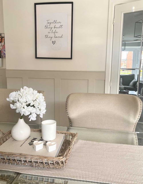 Load image into Gallery viewer, New Together They Built a Life They Loved Heart Simple Home Wall Decor Print by WinsterCreations™ Official Store
