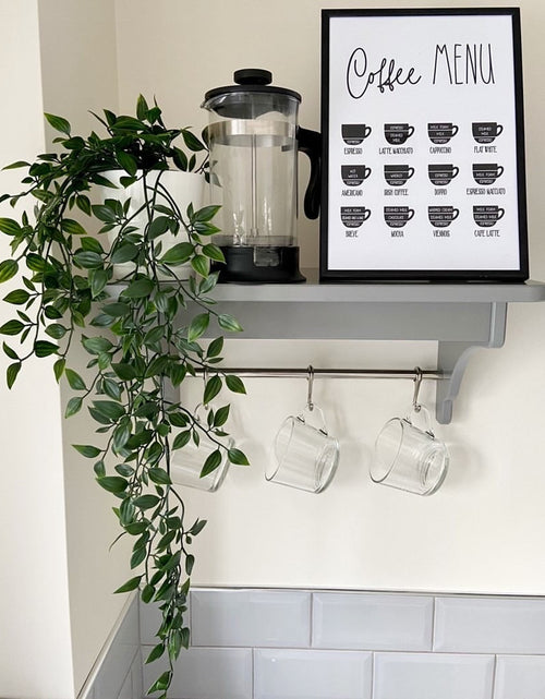 Load image into Gallery viewer, Coffee Menu Kitchen Simple Wall Home Decor Print by WinsterCreations™ Official Store
