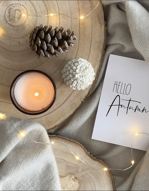 Load image into Gallery viewer, Hello Autumn Plain Font New Autumn 2021 Seasonal Wall Home Decor Print by WinsterCreations™ Official Store

