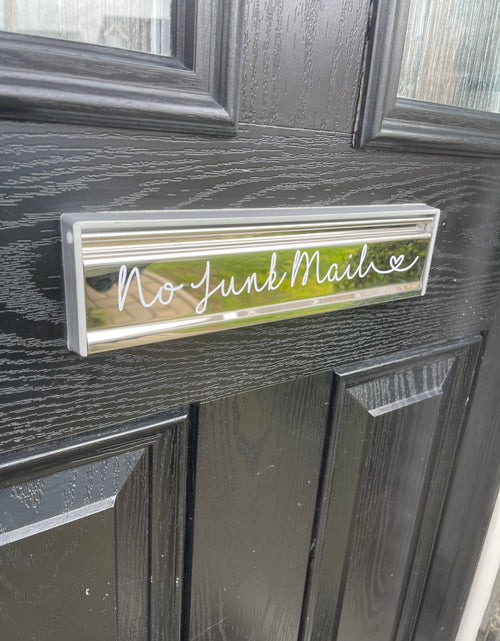 Load image into Gallery viewer, Custom Made Front Door Letterbox Label Letter Box Vinyl Sticker by WinsterCreations™ Official Store
