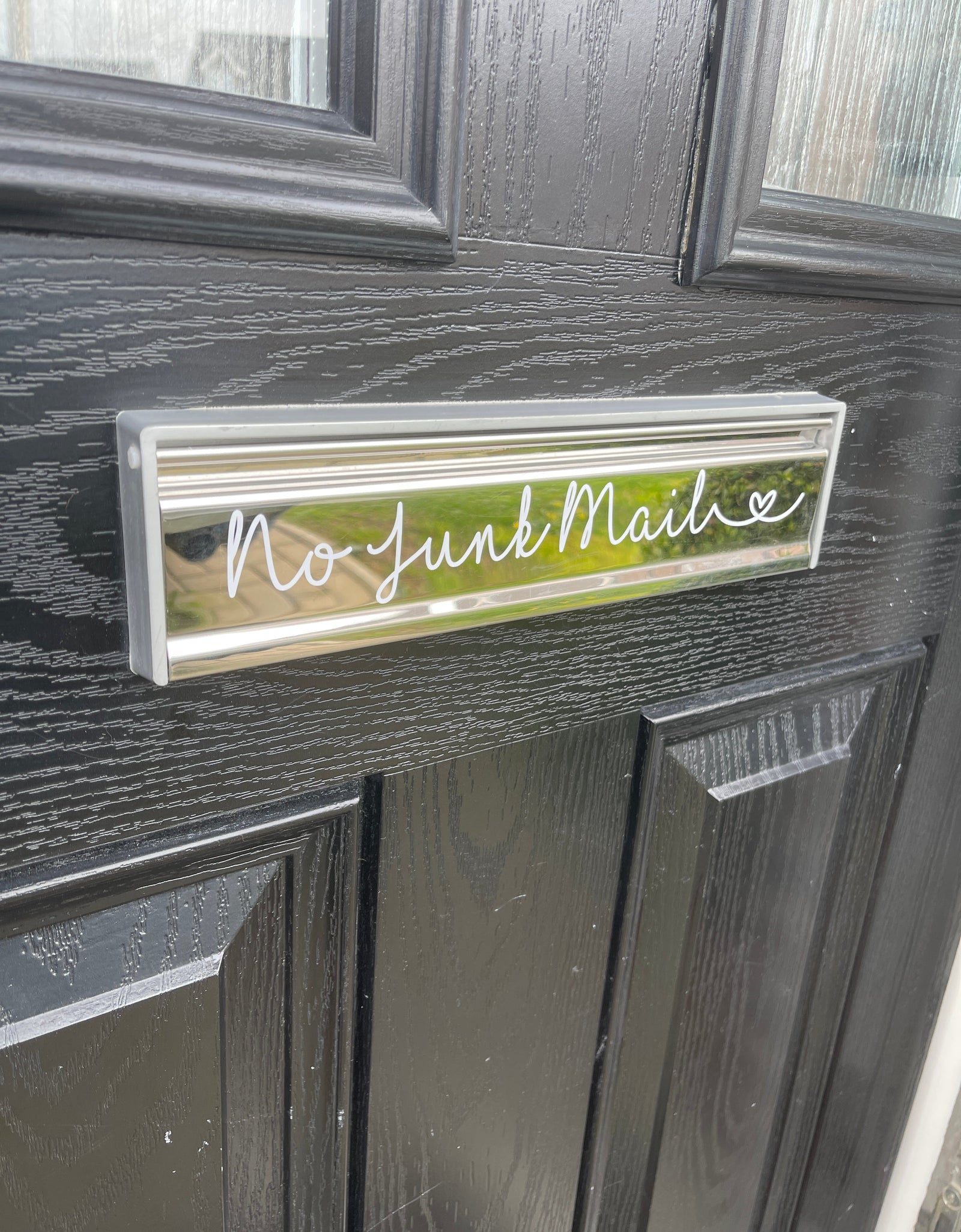 Custom Made Front Door Letterbox Label Letter Box Vinyl Sticker by WinsterCreations™ Official Store