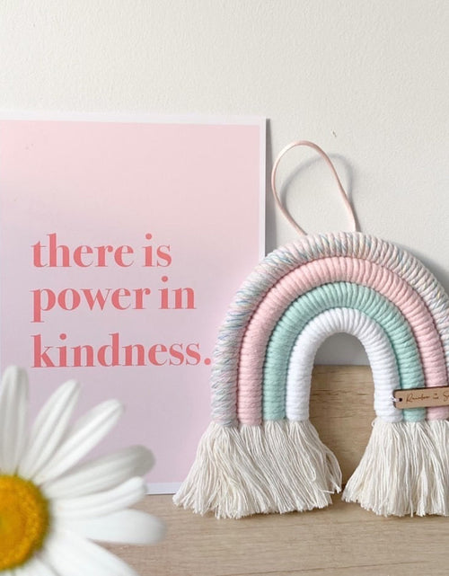 Load image into Gallery viewer, There Is Power In Kindness Inspirational Wall Decor Home Quote Print by WinsterCreations™ Official Store
