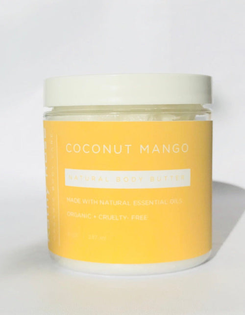 Load image into Gallery viewer, Mango Coconut Shea Body Butter by KathyRoseNaturals
